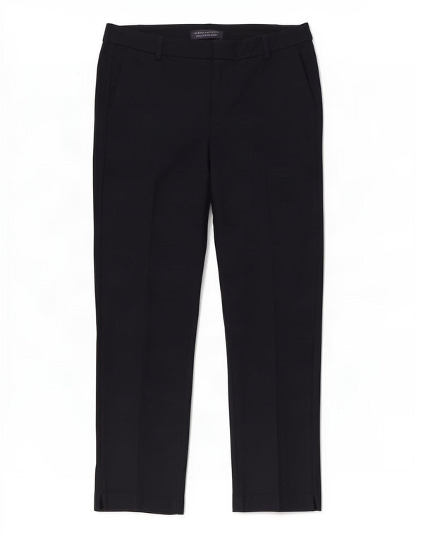 Marks & Spencer Pantalones de traje rectos para mujer UK 40 Large W34 L27 Azul marino