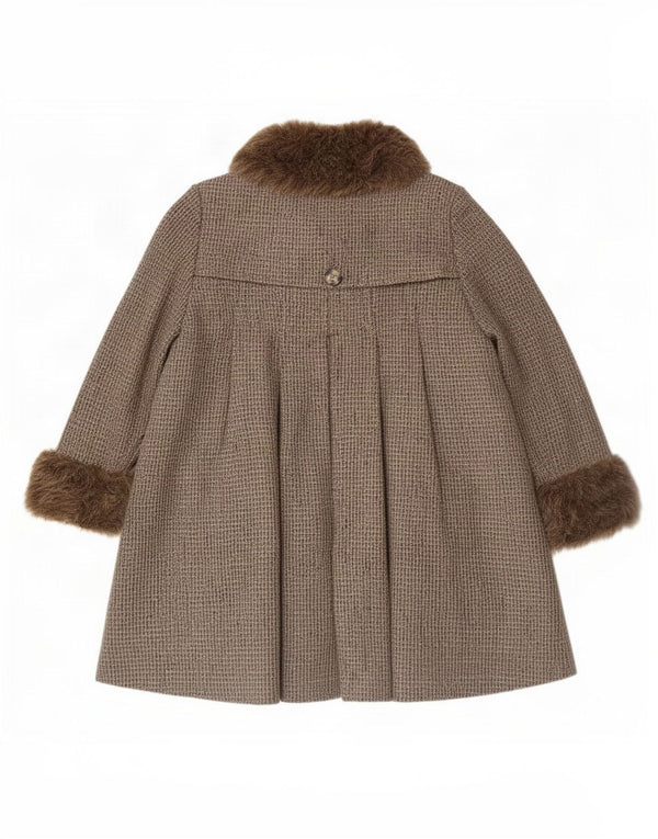 Topshop Abrigo para mujer Reino Unido 44 Poliéster gris grande