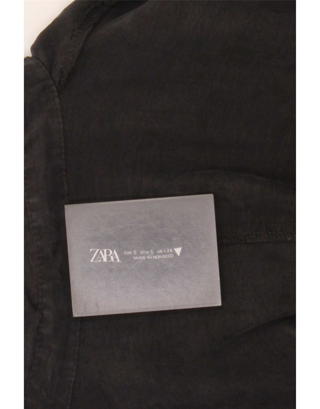 Zara Mujer Mono Corto Extragrande UK 40 Small Negro