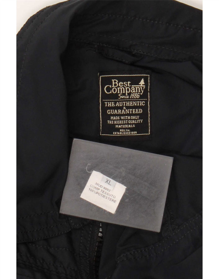 Best Company Chaqueta utilitaria para hombre UK 42 XL Poliéster azul marino