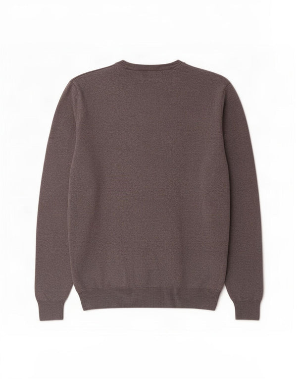 Marks & Spencer Mens Crew Neck Jumper Sweater Medium Grey Cotton