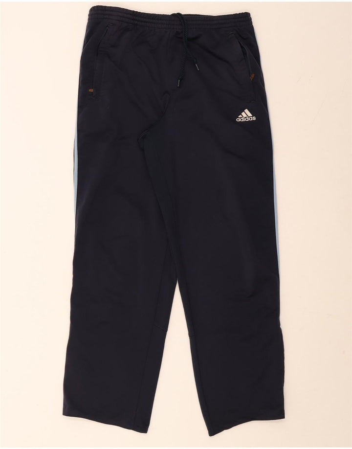 ADIDAS Pantalón de chándal para hombre Grande Azul marino Poliéster