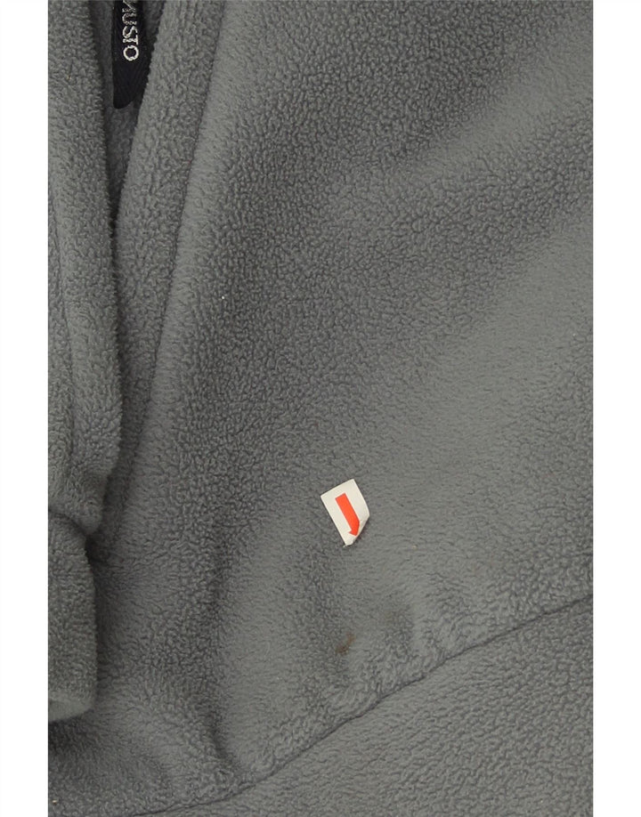 Musto Jersey De Forro Polar Con Cuello De Botón Para Hombre XL Poliéster Gris