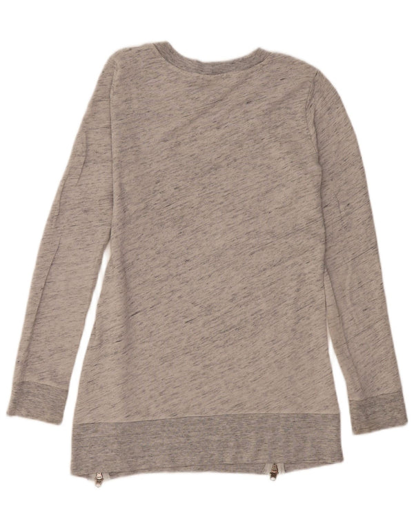 Abercrombie & Fitch Sudadera para mujer Jumper UK 6 XS Gris Algodón