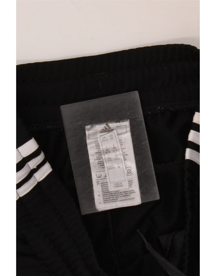 ADIDAS Pantalones de chándal para mujer UK 0/2 2XS Negro Poliéster