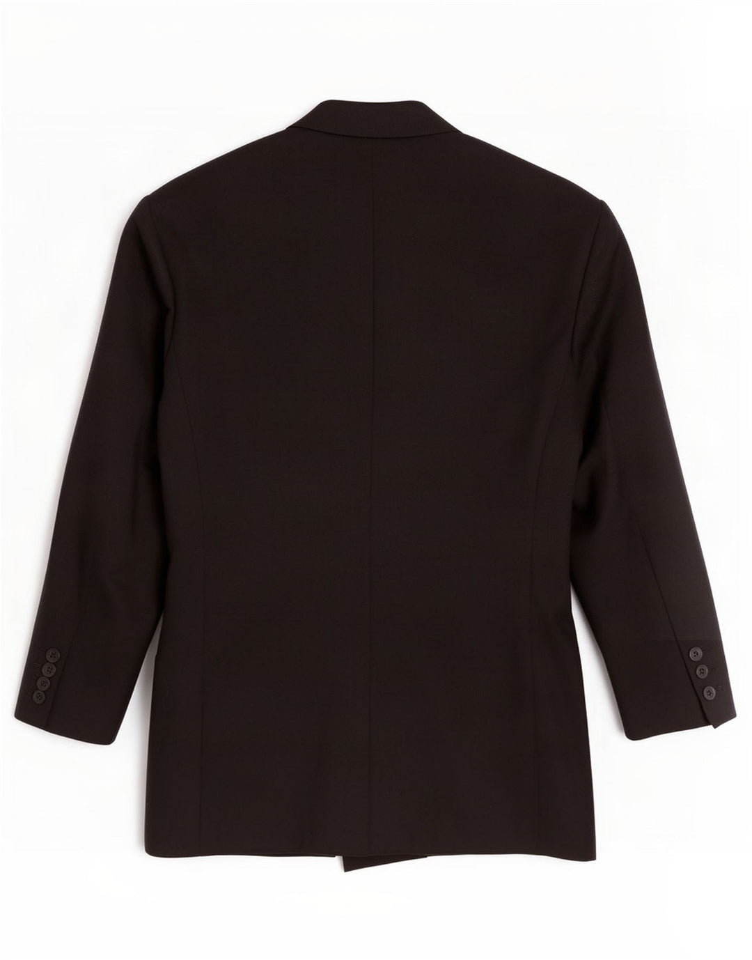 Facis Chaqueta Blazer De Doble Botonadura Para Hombre IT 48 Mediana Lana Virgen Azul Marino