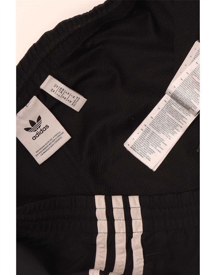 Adidas Hombre Pantalones De Chándal Joggers Medium Negro Colorblock Poliéster