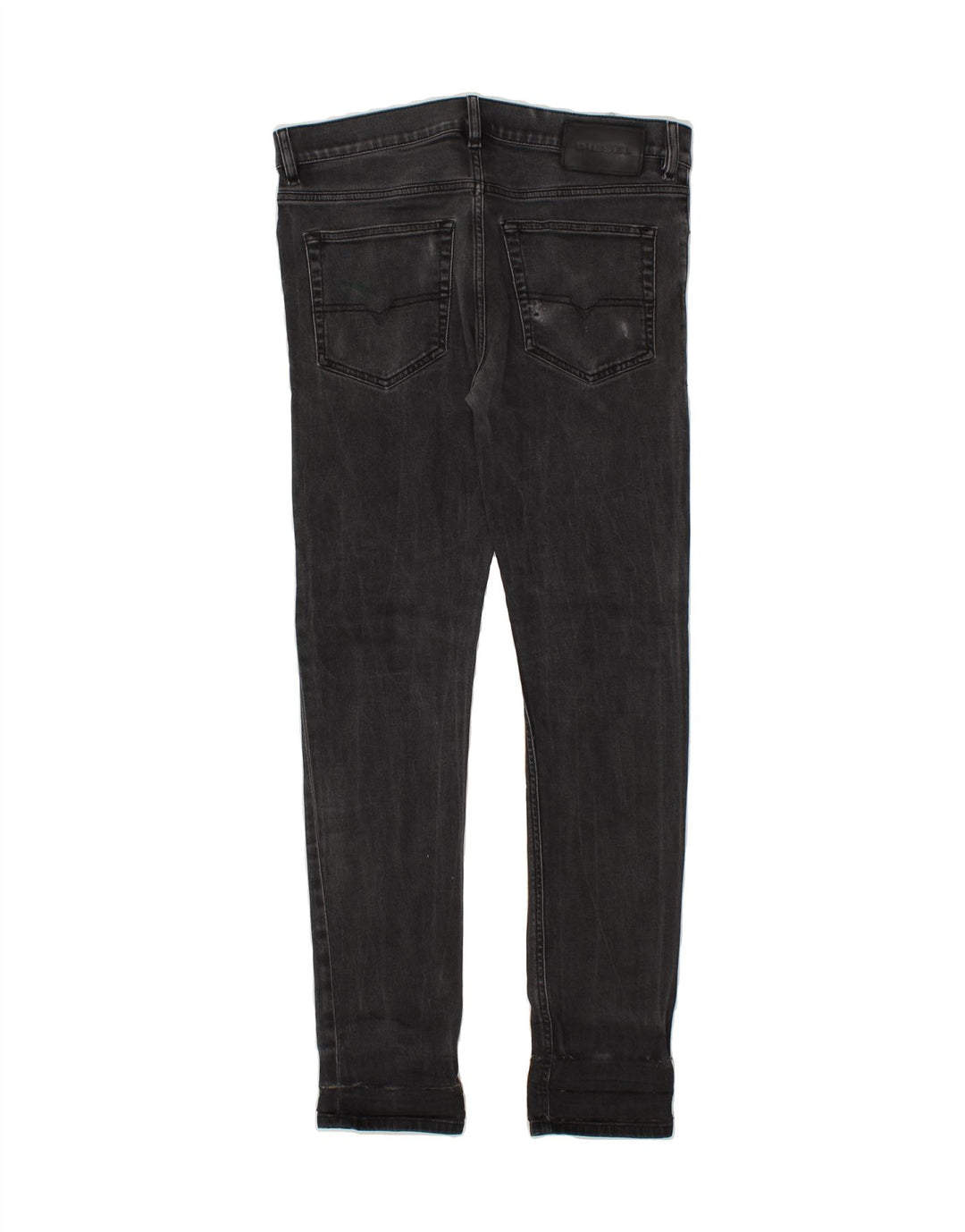 DIESEL Vaqueros slim para hombre W32 L32 Algodón negro