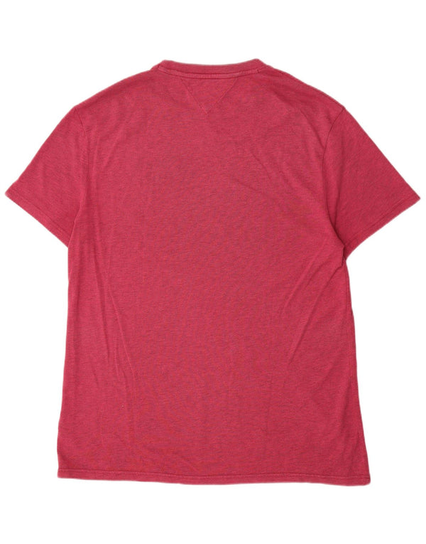 Tommy Hilfiger Camiseta Hombre Top XL Algodón Rojo