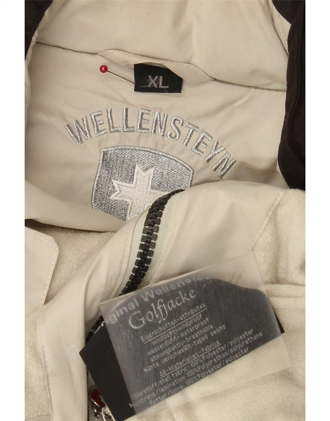 Wellensteyn Chaqueta utilitaria para hombre UK 42 XL Poliéster beige