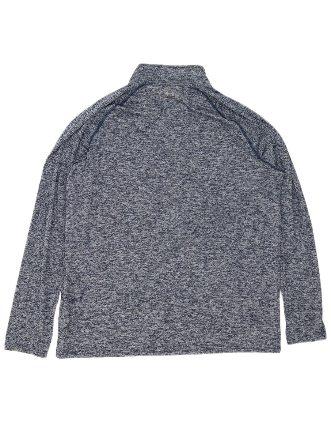Under Armour Hombre Heat Gear Jersey Chándal Top Grande Azul Moteado