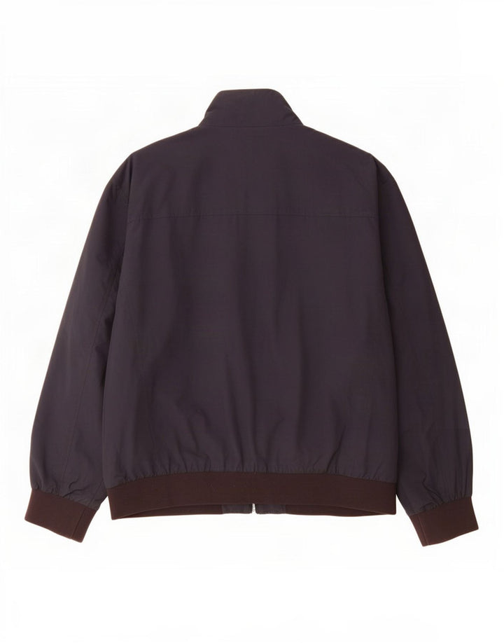 Marks & Spencer Chaqueta Bomber para Hombre UK 44 2XL Poliamida Azul Marino