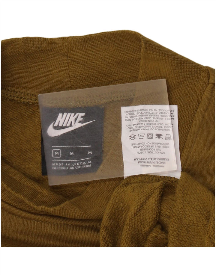 NIKE - Sudadera corta extragrande para mujer, talla 40, algodón caqui mediano