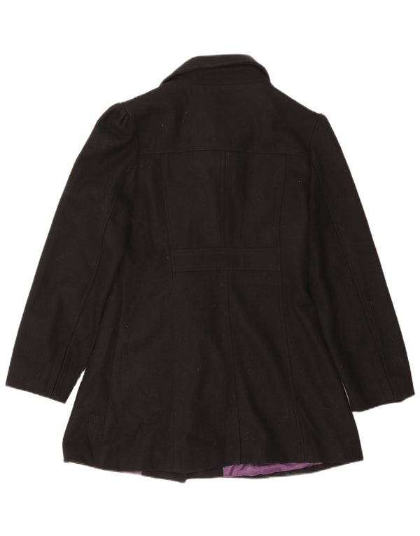 Tirdy Trenca para Mujer UK 46 Grande Lana Negra