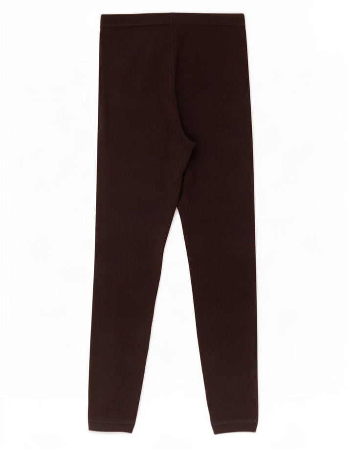 Kenzo Leggings para mujer UK 8 Small Lana marrón