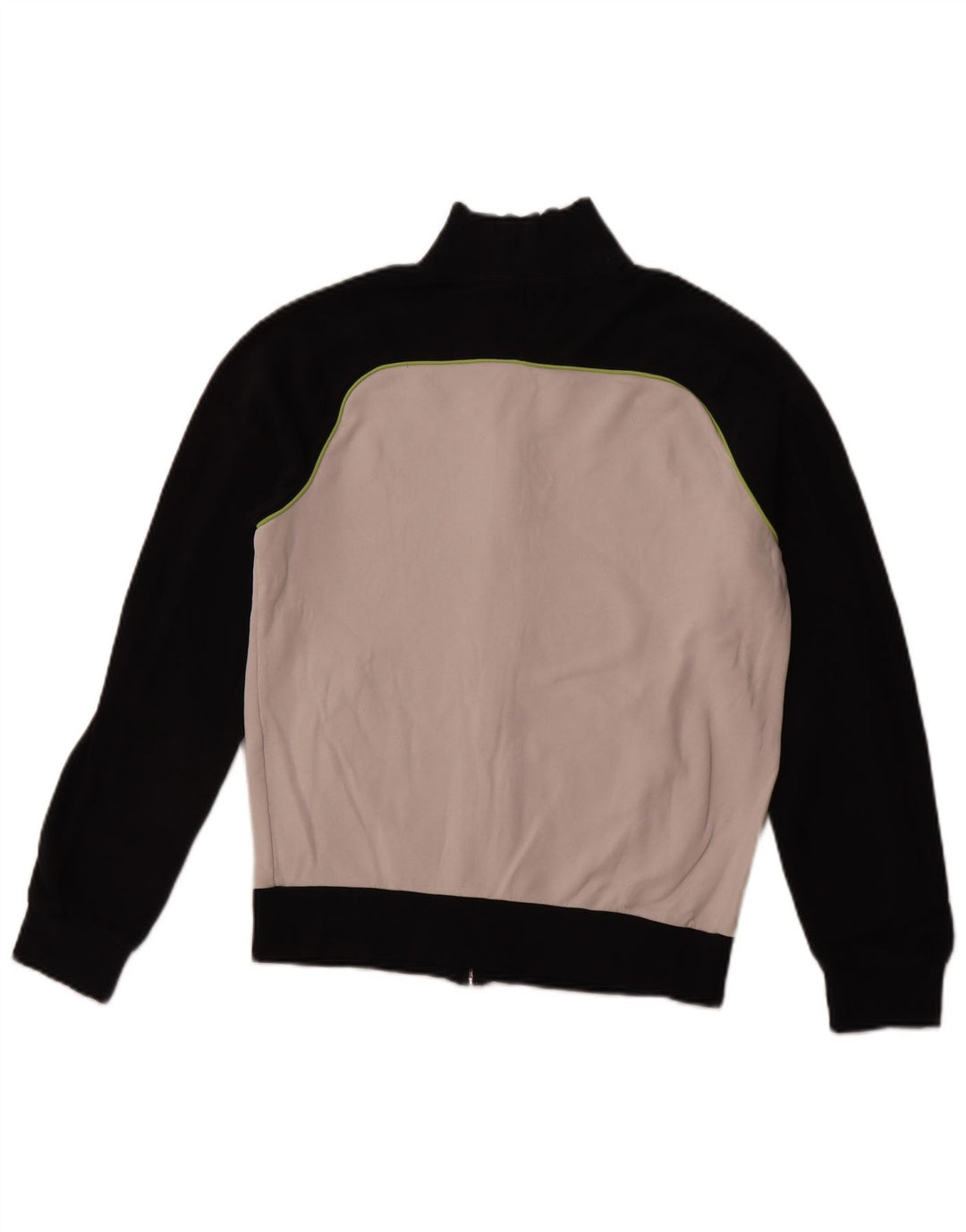PUMA Chaqueta de chándal para hombre con bloques de color blanco mediano