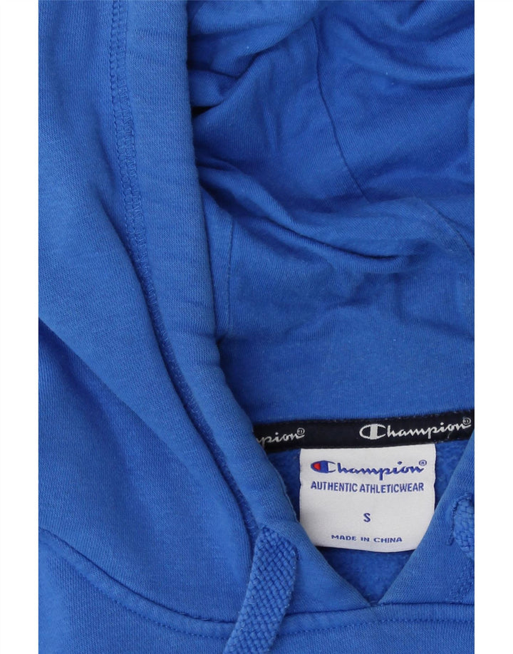 Champion Sudadera Con Capucha Gráfica Para Hombre Jersey Pequeño De Algodón Azul