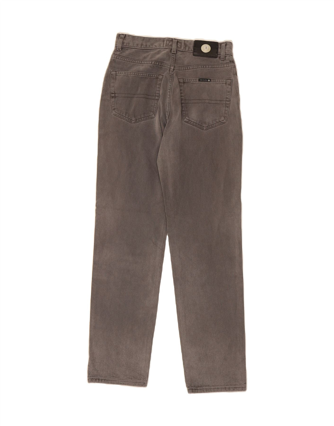 TRUSSARDI Mens Straight Jeans W30 L31 Grey Vintage Trussardi and Second-Hand Trussardi from Messina Hembry 