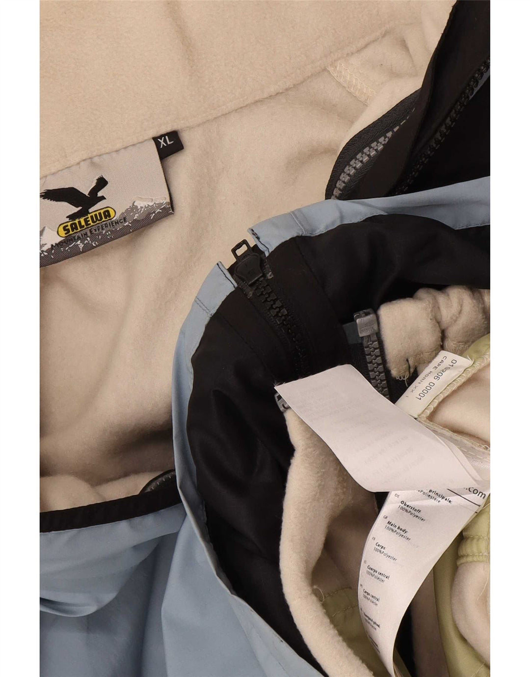 SALEWA Chaqueta de esquí para hombre ES 42 XL Azul Colorblock Poliéster