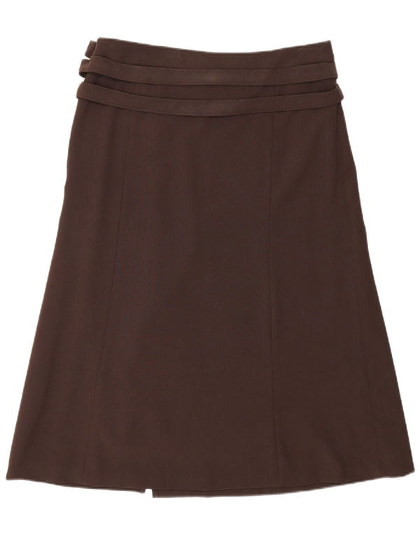 Falda Atos Lombardini Mujer A-Line W30 Marrón Medio