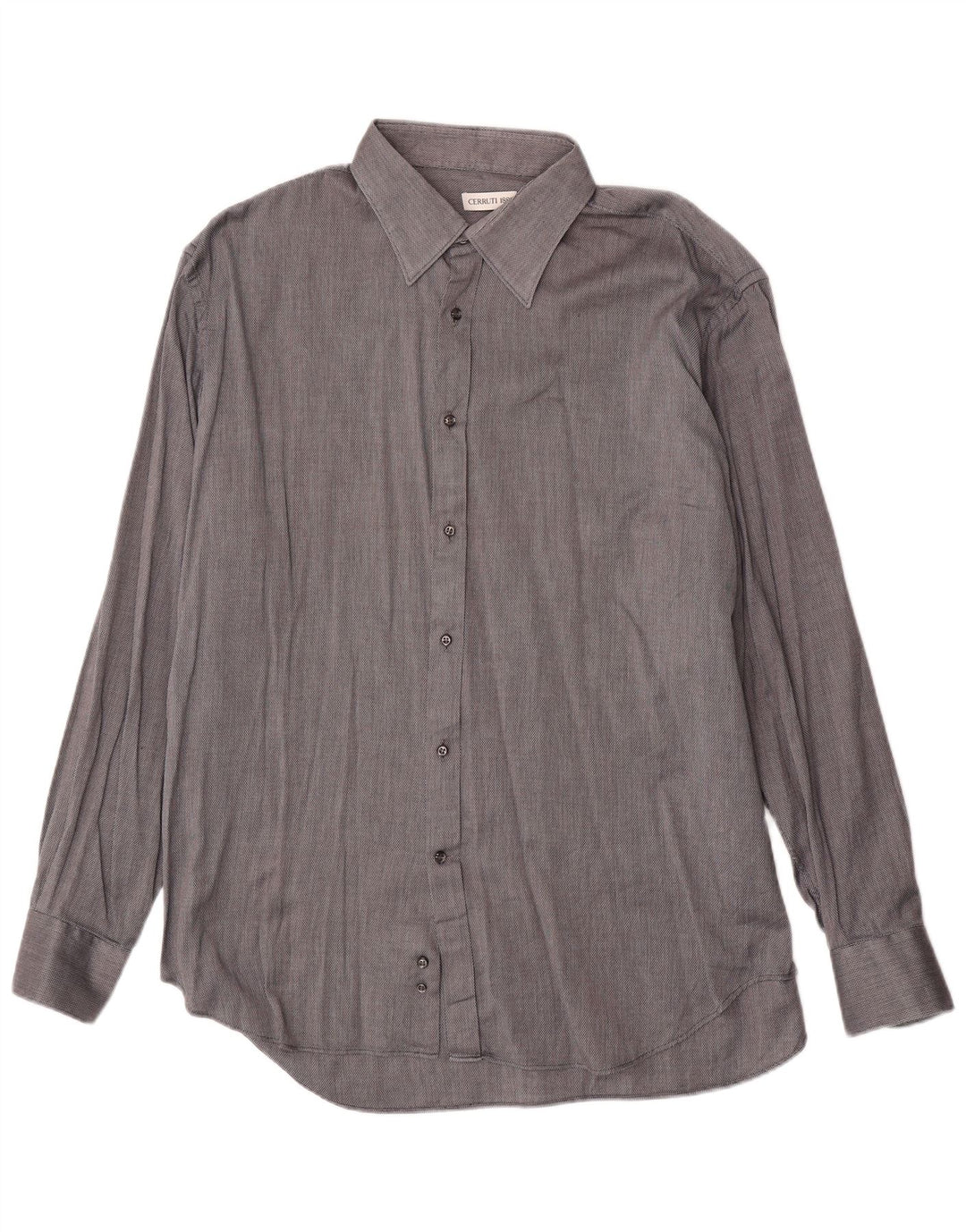 CERRUTI 1881 Camisa Hombre Talla 18 2XL Gris Algodón