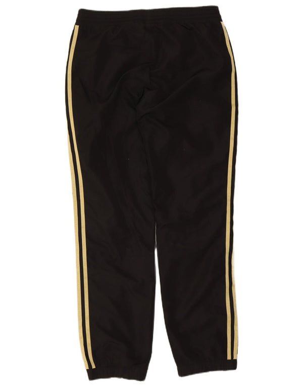 Adidas Mujer Graphic Chándal Pantalones Joggers UK 8/10 Small Negro