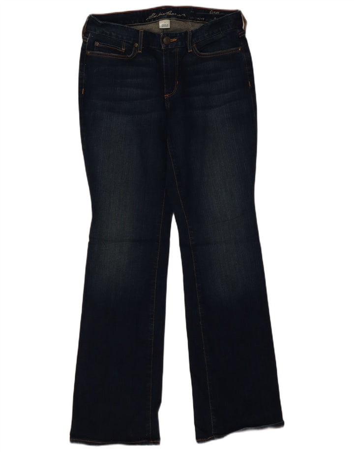 EDDIE BAUER Vaqueros con corte de bota curvos para mujer US 8 Medium W34 L32 Azul marino