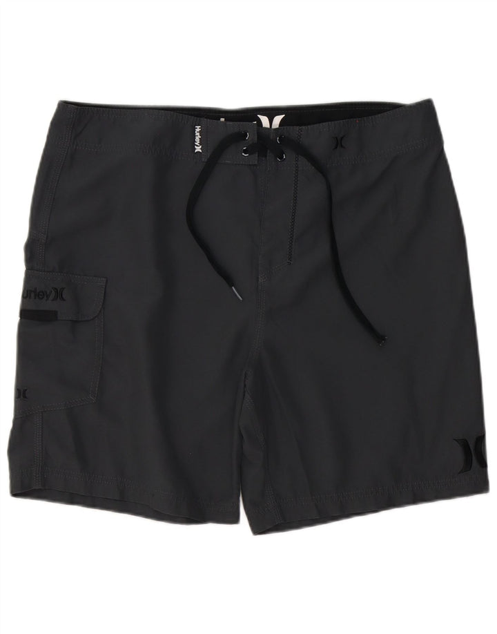 Hurley Bañador Corto Hombre Grande Gris Poliéster