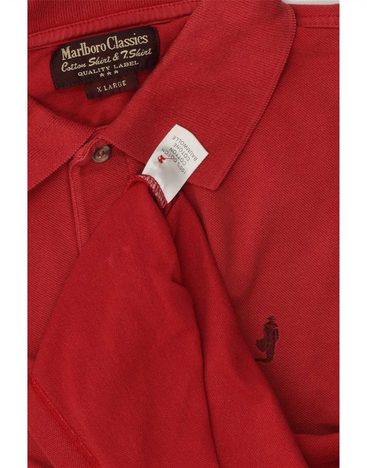 Marlboro Classics Polo Hombre XL Algodón Rojo