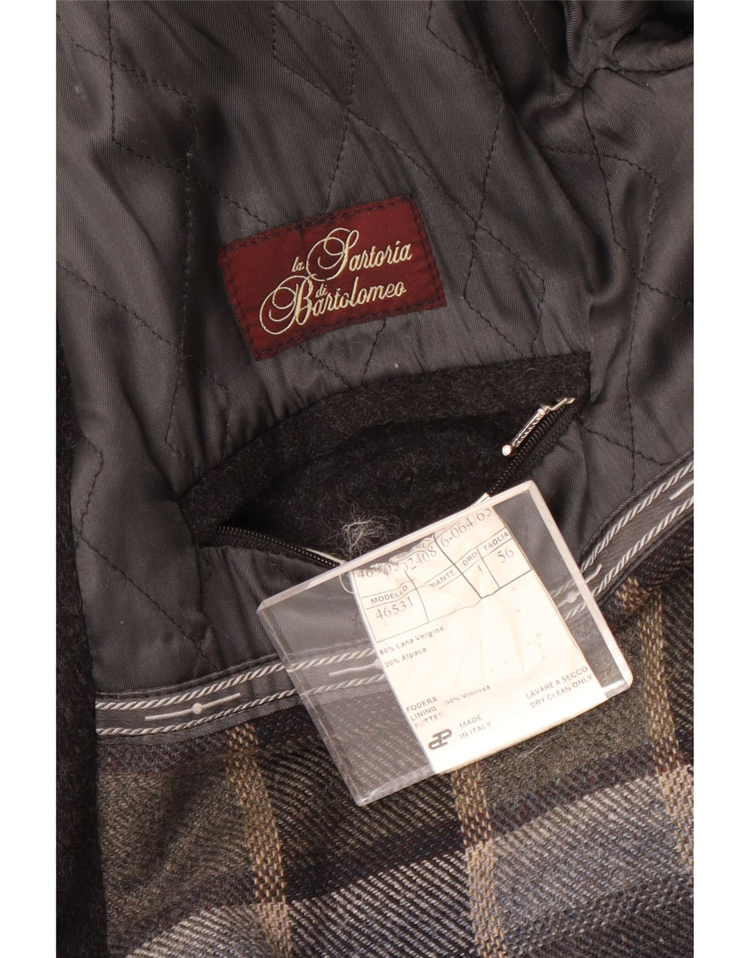 Moessmer Abrigo para hombre IT 56 3XL Lana gris