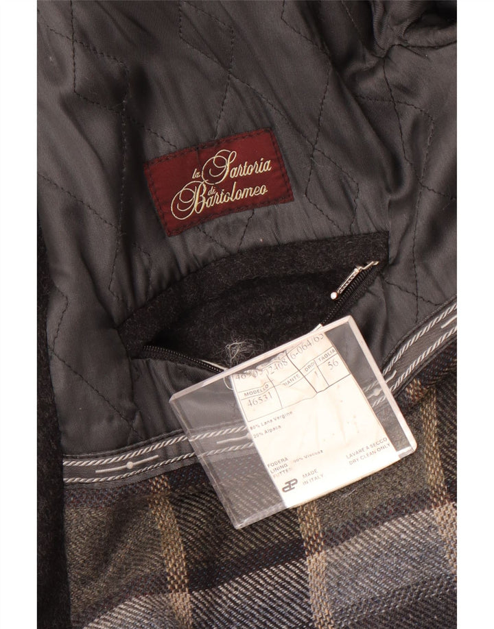 Moessmer Abrigo para hombre IT 56 3XL Lana gris