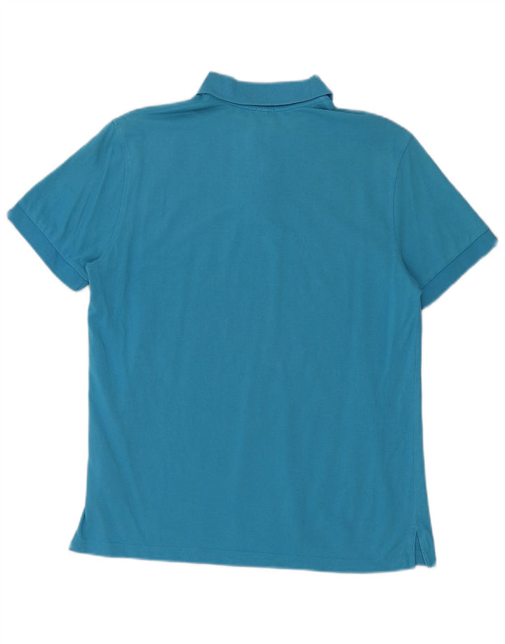 Hugo Boss Hombre | Polo Regular Fit De Algodón Azul Medio