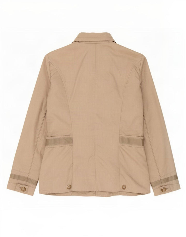 Dek'Her Chaqueta utilitaria con capucha para mujer ES 40 XL Poliamida beige