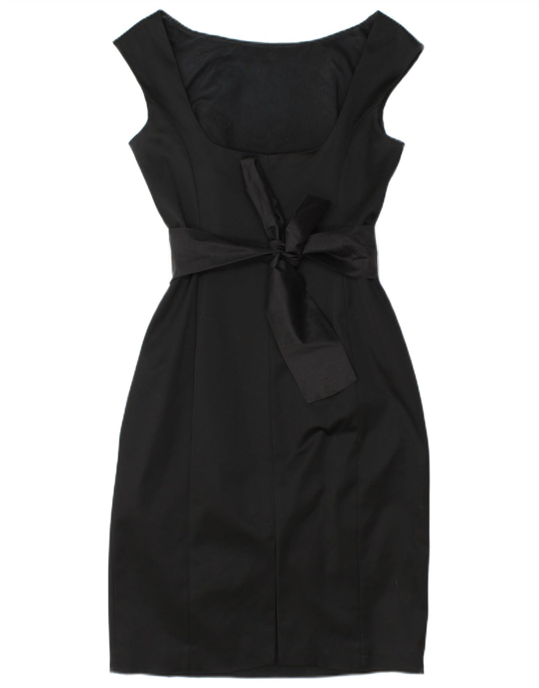 COAST Vestido tubo sin mangas para mujer UK 40 Mediano Acetato negro