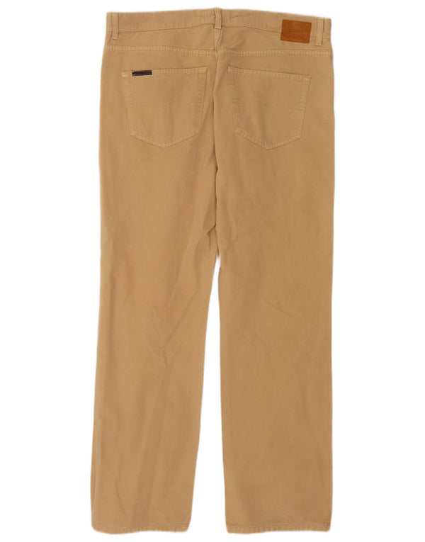 Gant Pantalones rectos informales para hombre W36 L32 Algodón beige