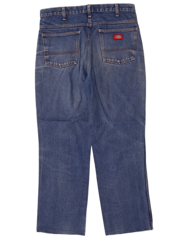 Dickies Vaqueros rectos regulares para hombre W34 L30 Algodón azul