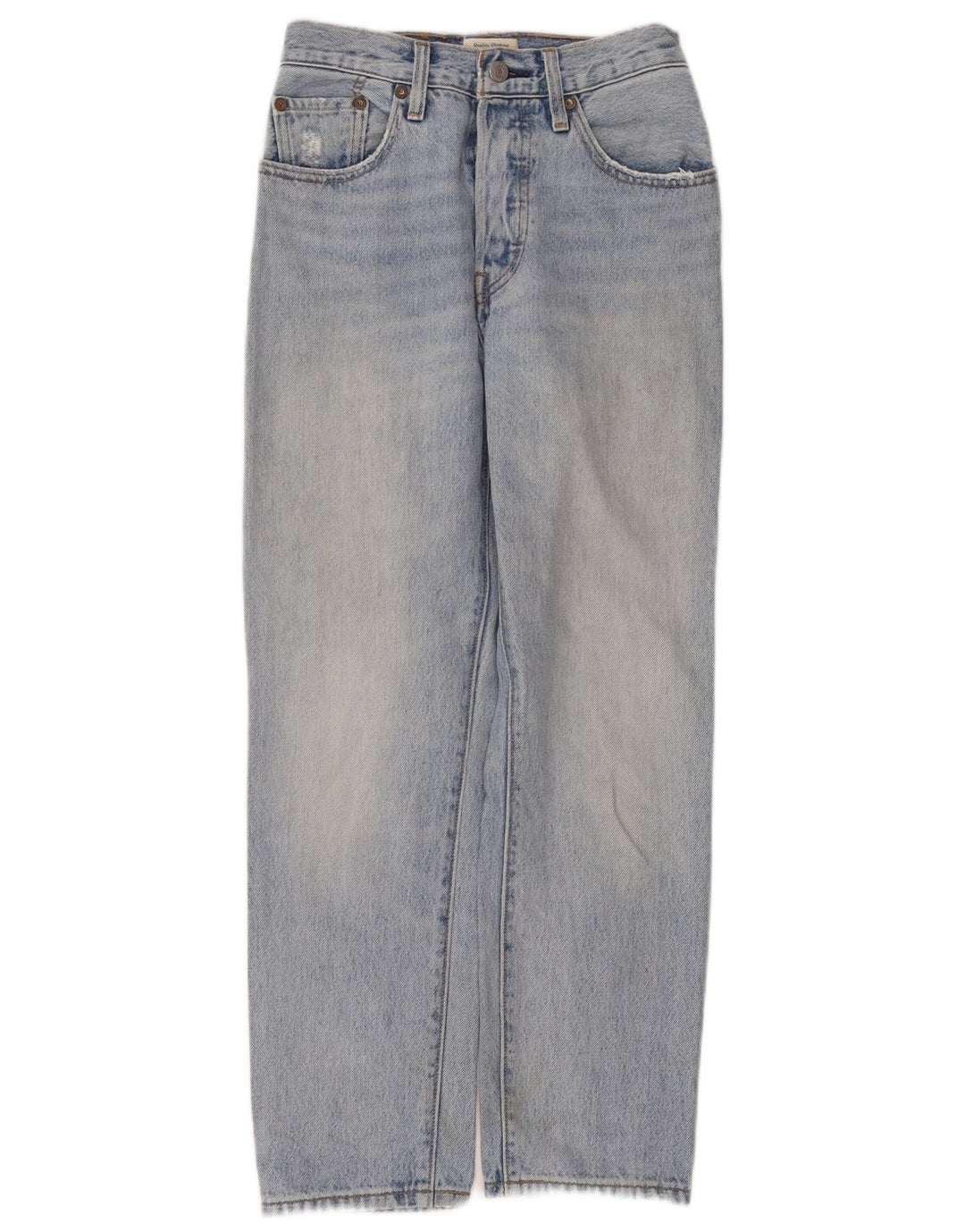 Vaqueros Levi's Mujer 501 Rectos W26 L26 Algodón Azul