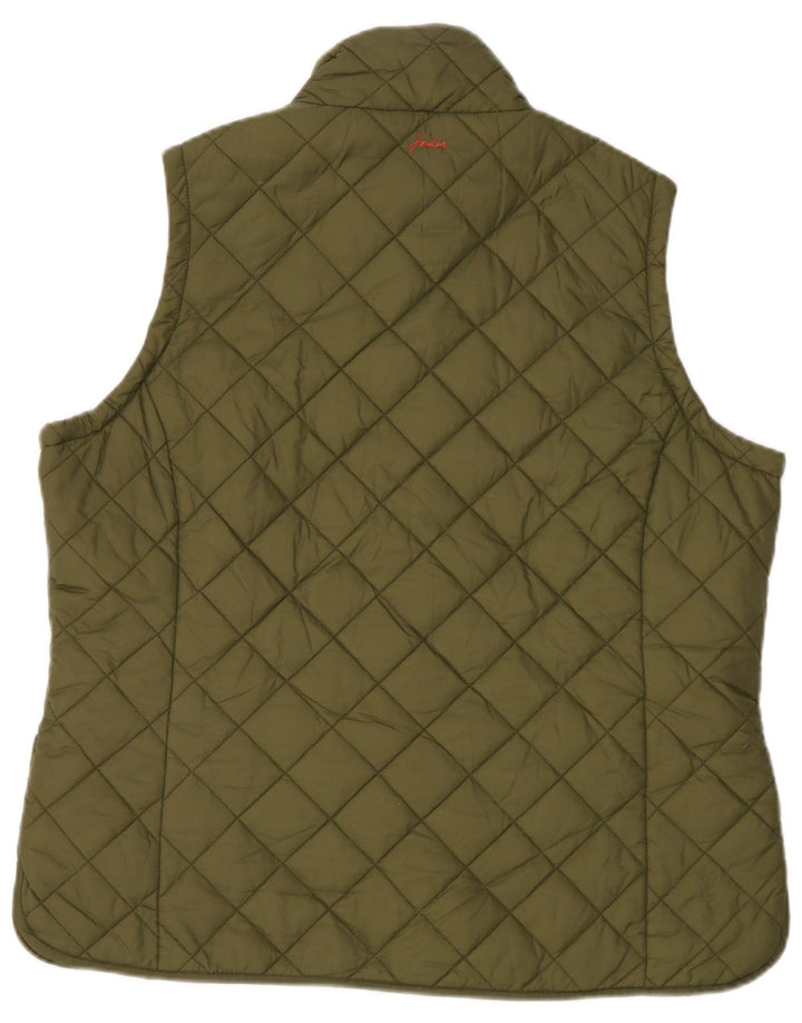 Chaleco acolchado para mujer Joules UK 18 XL Poliéster caqui