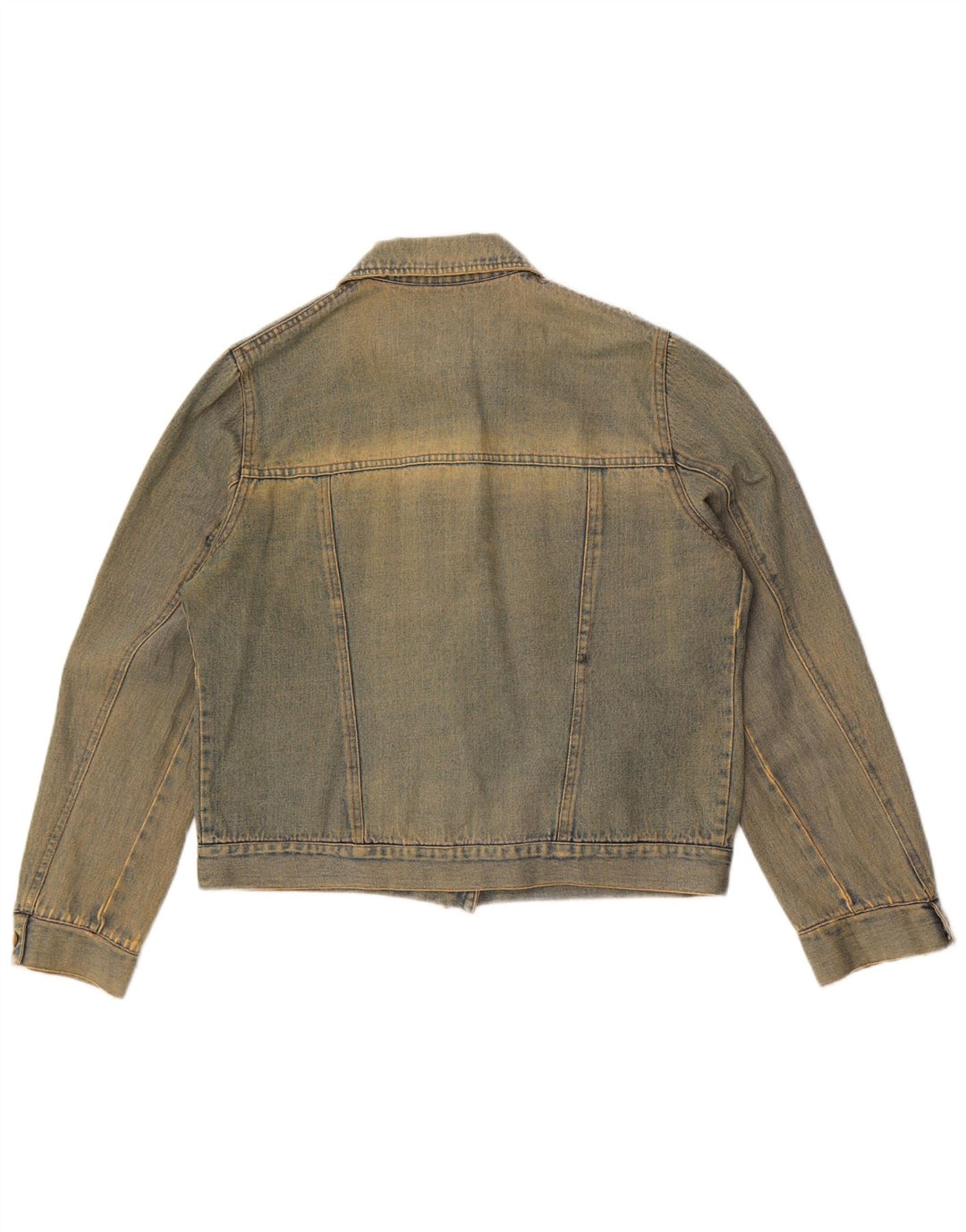 Vintage mujer chaqueta de mezclilla Reino Unido 16 azul grande