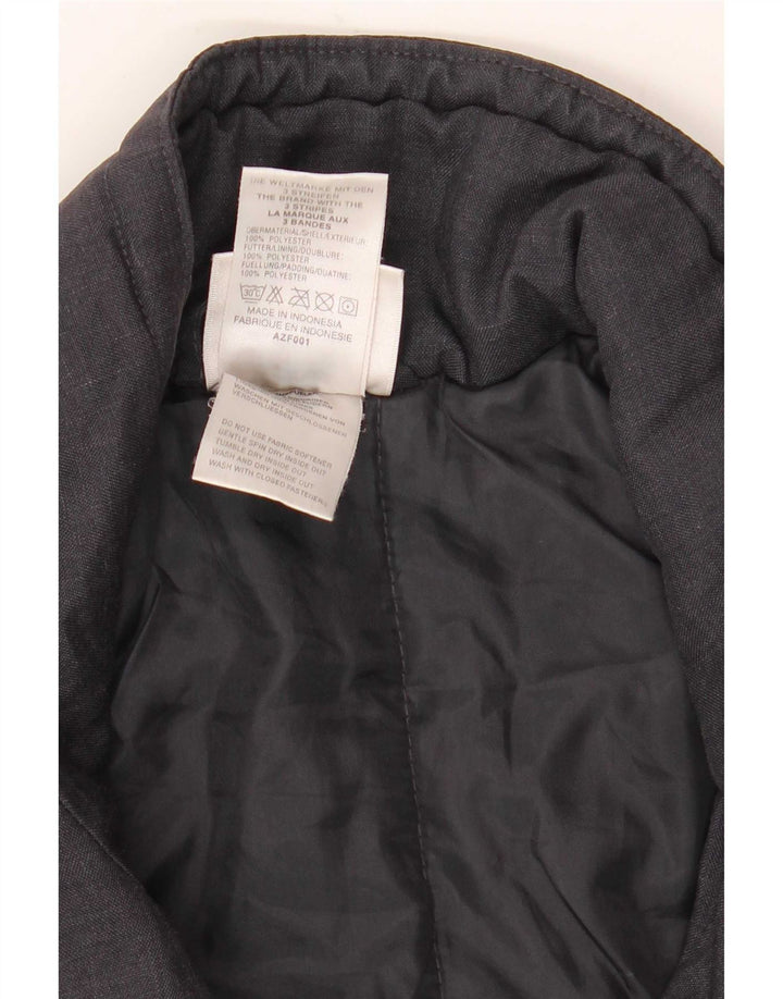 Adidas Chaqueta utilitaria para hombre Reino Unido 44/46 Grande Poliéster negro
