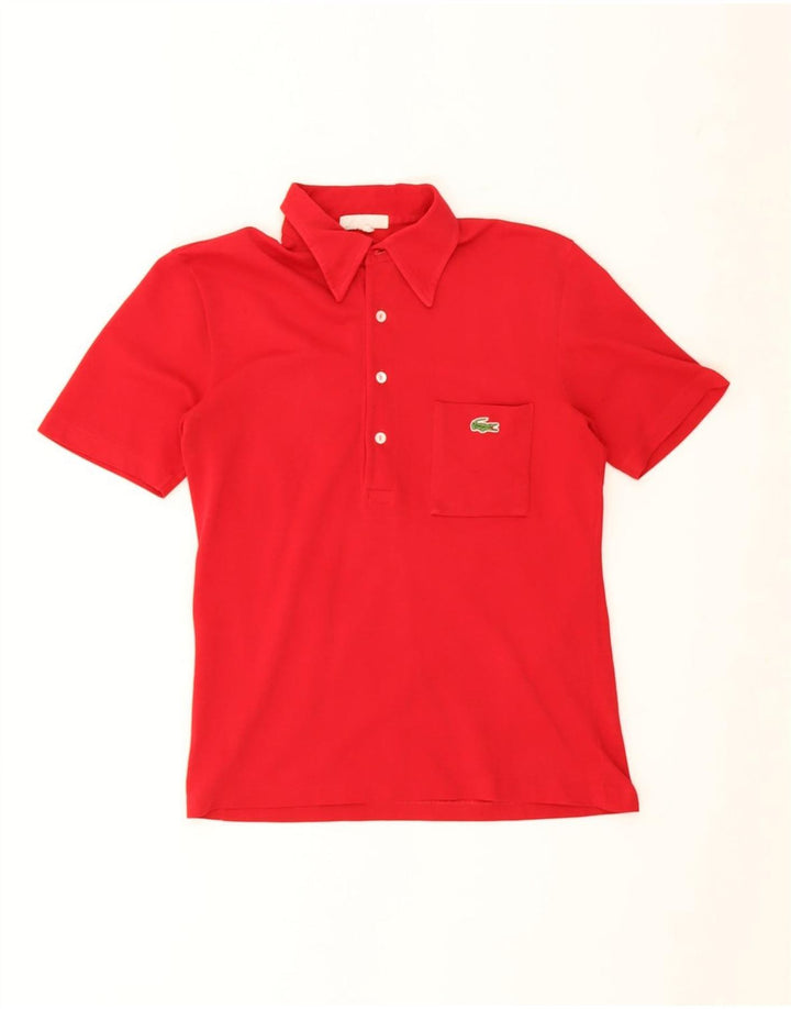 Polo Lacoste Hombre Pequeño Rojo