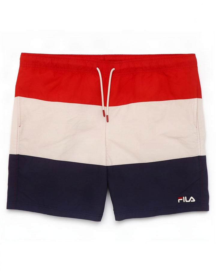 Fila Bañador Hombre Mediano Poliéster Colorblock Multicolor