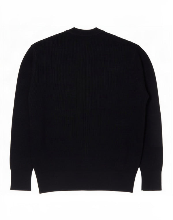 Zara Hombre Jersey Cuello Redondo Jersey Small Azul Marino Algodón