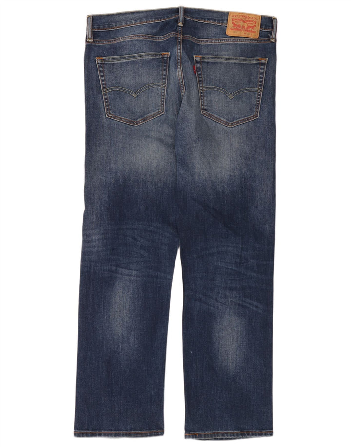 Levi's Hombre 504 Vaqueros Rectos W36 L30 Algodón Azul