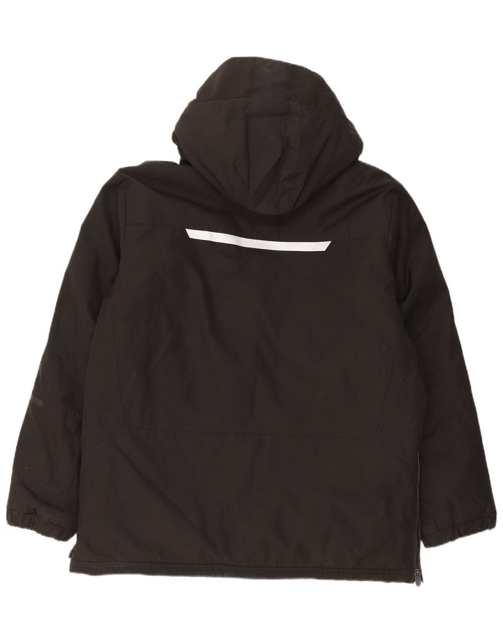 Marks & Spencer Chaqueta de esquí con capucha para hombre, talla 40, color negro
