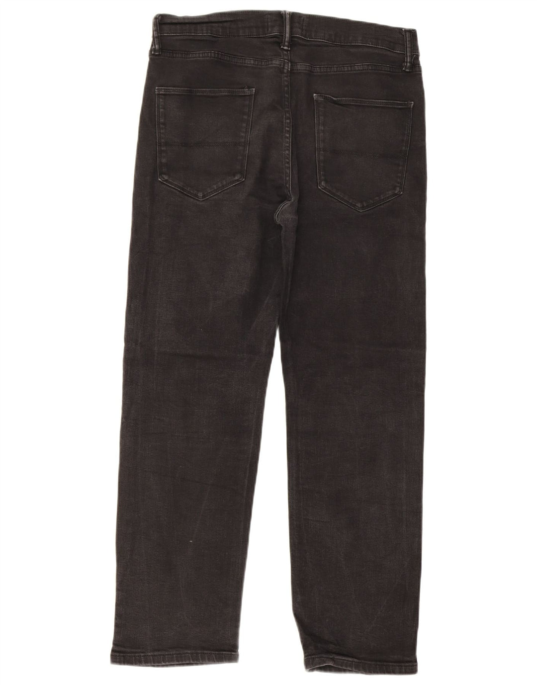 Marks & Spencer Jeans rectos para hombre W32 L29 Algodón negro