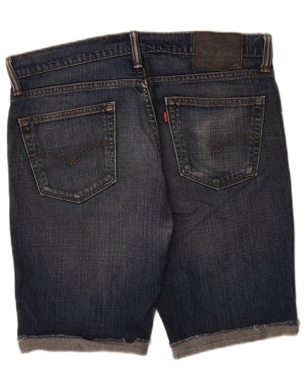 Levi's Mens 511 Denim Shorts W34 Grande Azul Marino Algodón