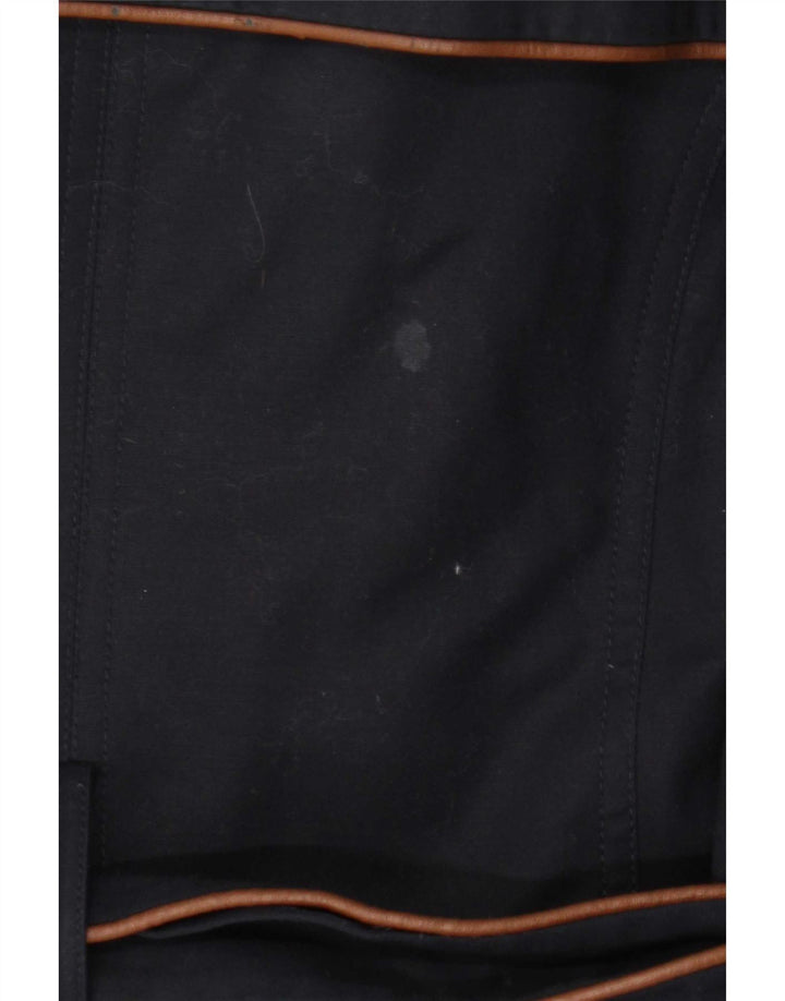 Hobbs Gabardina para mujer Reino Unido 16 Grande Azul marino Algodón