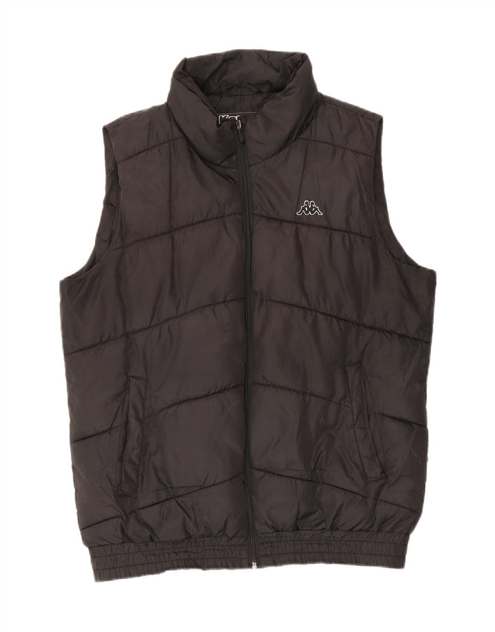 Chaleco acolchado Kappa para mujer ES 40 XL Poliéster negro
