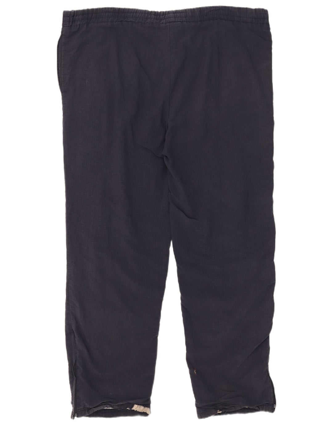 Puma - Pantalón de chándal para hombre, talla grande, nailon azul marino